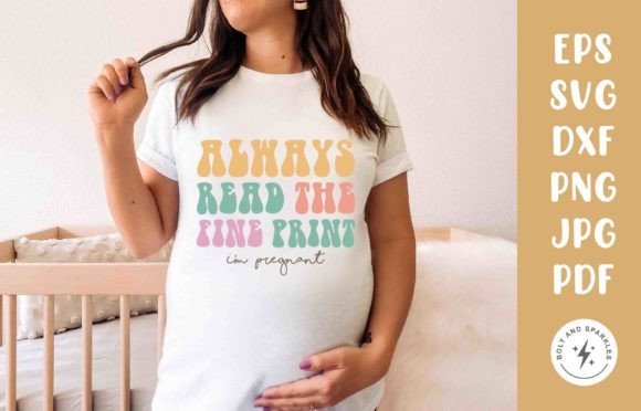 Always Read the Fine Print, SVG Graphics for Crafts