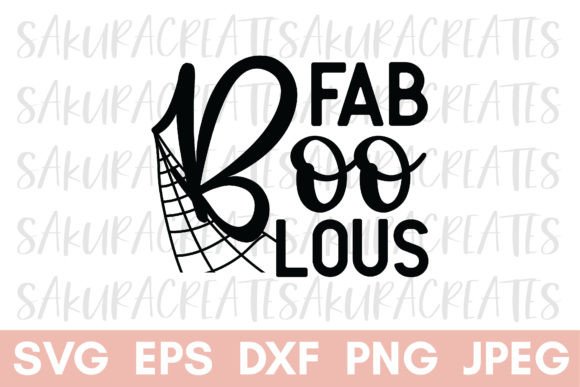Fab Boo Lous Halloween Trick or Treat Graphics for Crafts and Publishing