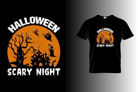 Halloween T-shirt Design, Spooky Shirt Graphics and Crafts Review