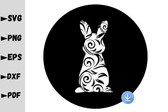 Rabbit SVG, Easter Rabbit SVG for Graphics and Crafts