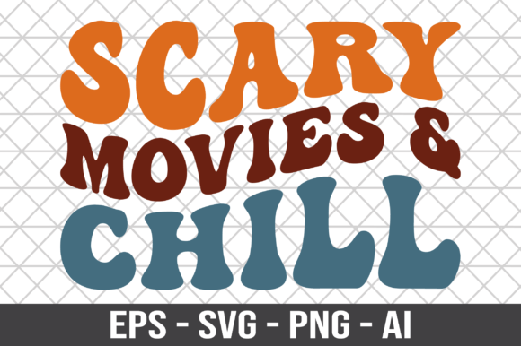 Scary Movies Chill Retro SVG Review